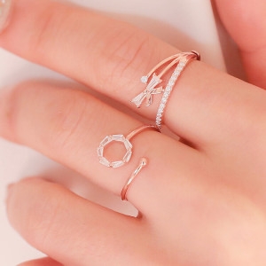 핸드메이드+쇼핑백/Fortuna/ Gemma 925 Silver Ring RR-60256