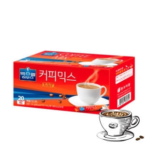 동서식품 맥심 맥스웰하우스 오리지날 커피믹스 20개입 (6개)_이미지