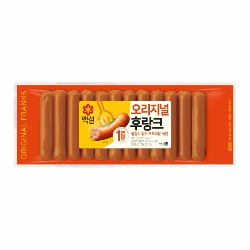CJ제일제당 백설 오리지널 후랑크 460g (1개)_이미지