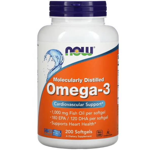 나우푸드 오메가-3 200캡슐 (해외) (1개)