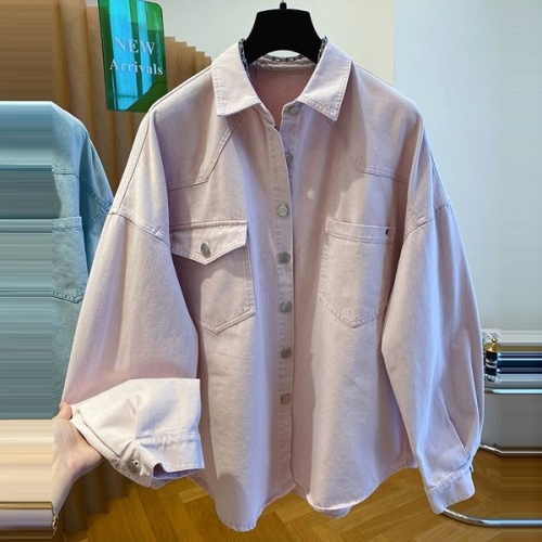 패션라인 BL10097_단비데님셔츠/오버핏데님셔츠/루즈핏셔츠/캐주얼룩/데일리패션/트렌디코디/빈티지