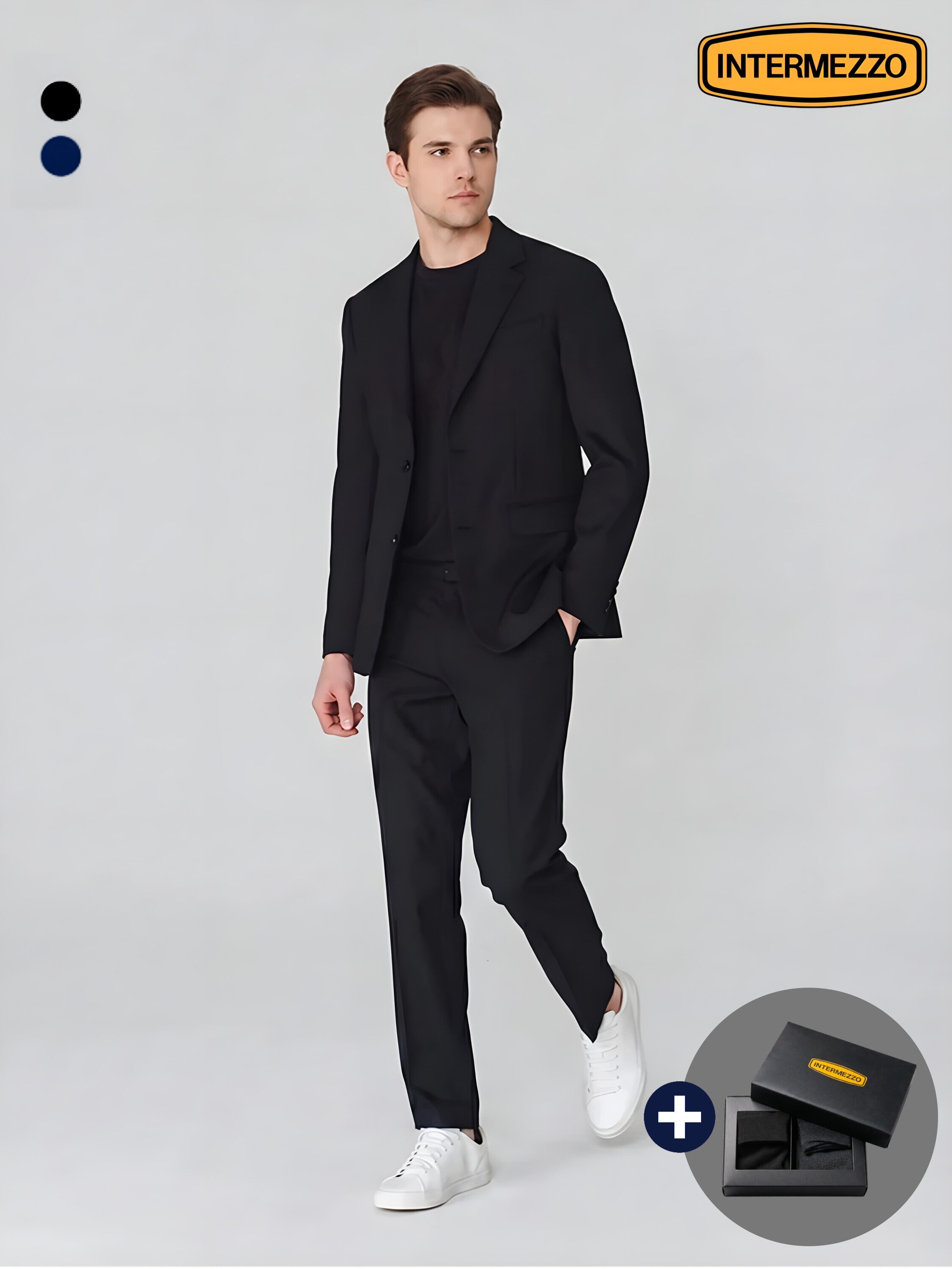 인터메조 컴포트 워셔블 데일리 수트 셋업 IMGBSU003F 블랙이미지입니다. 누르면 해당 게시물로 새창이동합니다.