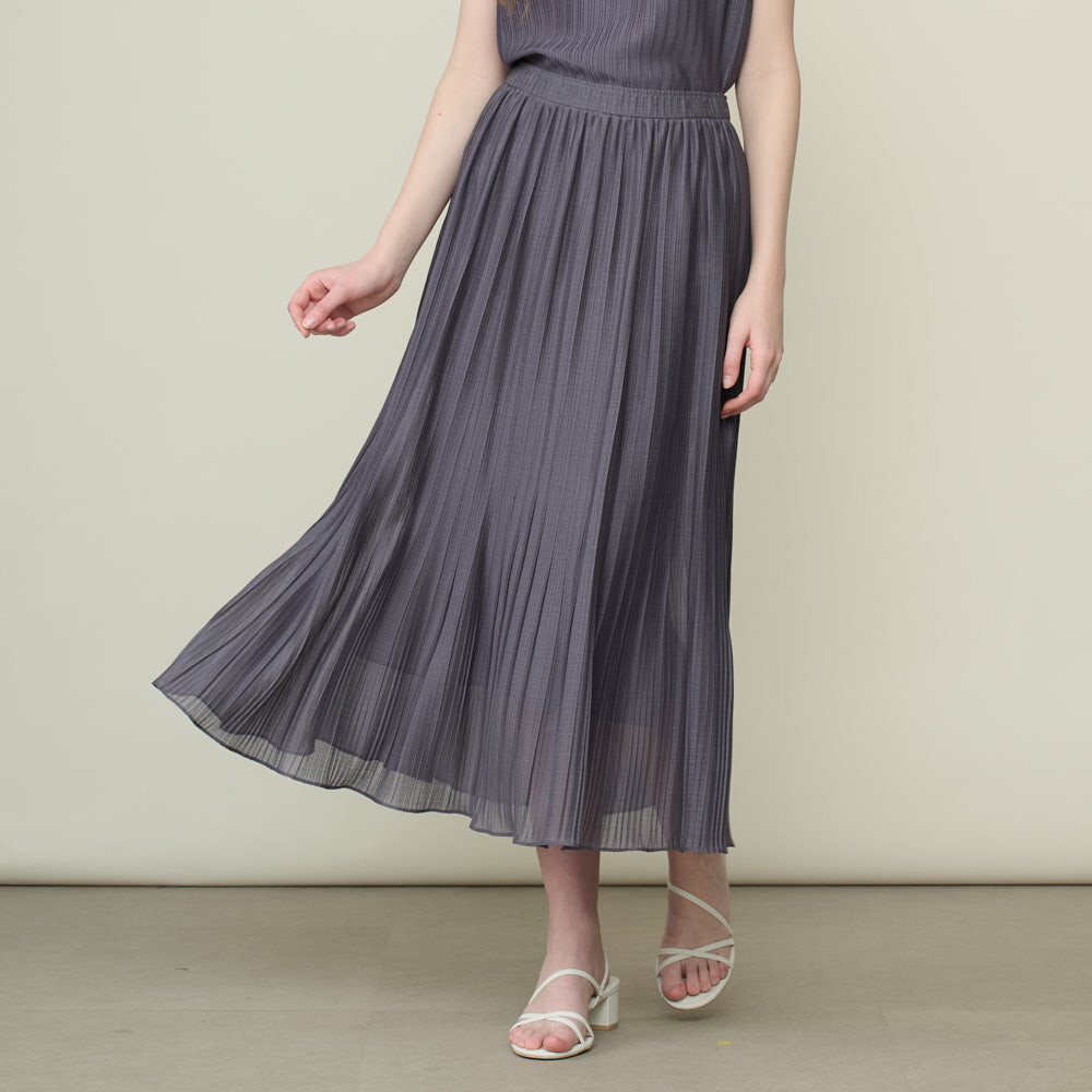 BCBG 둘둘플리츠 스커트 B6M5S245