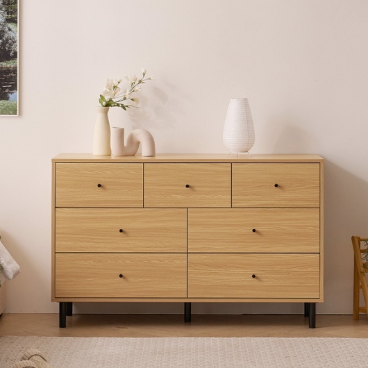 BIF보루네오  마르체 보노 7단 와이드 서랍장 1200