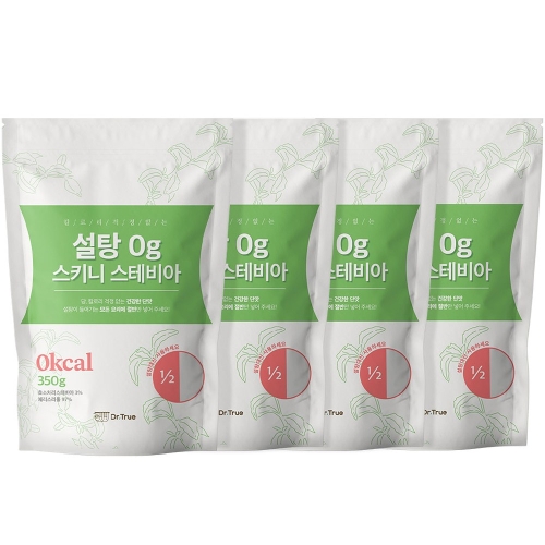 닥터트루 설탕 0g 스키니 스테비아 350g (4개)_이미지