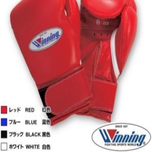 위닝 Winning 연습용 복싱 글러브 권투 장갑 MS-200-B 8oz 레드-화이트