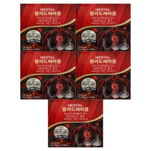 노바렉스 메디셜 메디셜 블러드 싸이클 800mg 60캡슐 (5개)
