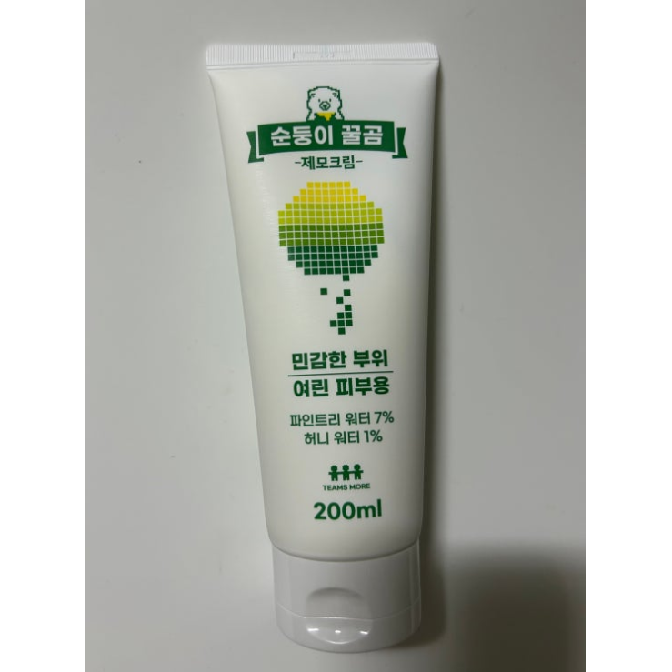 팀스모어 순둥이 꿀곰 제모크림 200ml (2개)_이미지
