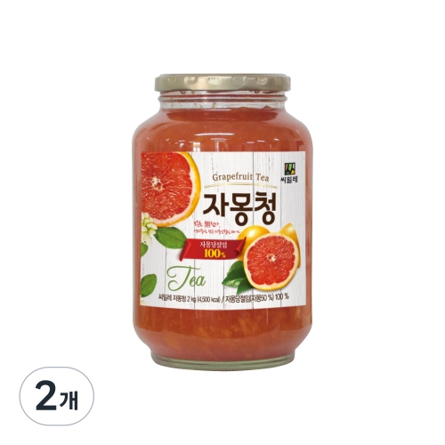 씨밀레 자몽청 2kg 1개입 (2개)_이미지