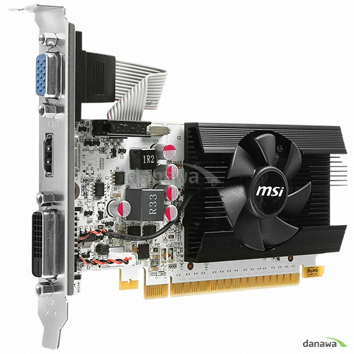 MSI 지포스 GT730 OC D5 1GB LP 화이트 반석전자_이미지