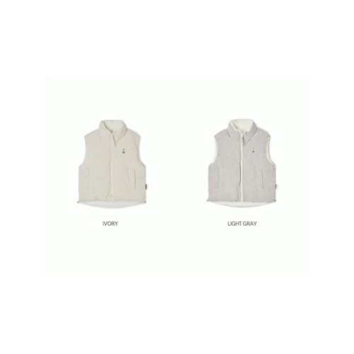 이랜드 후아유 스티브 리버시블 코듀로이 패딩 베스트 / Reversible Corduroy Padding Vest WHVWF4912F