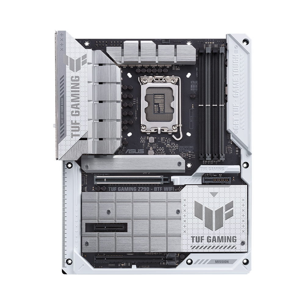 ASUS TUF Gaming Z790-BTF WIFI 인텍앤컴퍼니 + TUF Gaming 지포스 RTX 4070 Ti SUPER BTF O16G OC D6X 16GB White 패키지_이미지