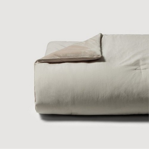 자주(JAJU) 실키 모달 극세사 차렵이불 베이지 (슈퍼싱글 SS)_이미지