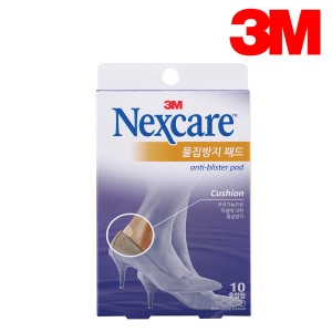 3M 넥스케어 물집 방지 패드 10매 혼합형 FCAB-10 밴드 반창고 신발 구두 상처 물집 뒷꿈치 보호_이미지
