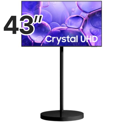 삼성전자 Crystal UHD KU43UF8000FXKR 이동형 패키지 (삼성 무빙 라이트)_이미지
