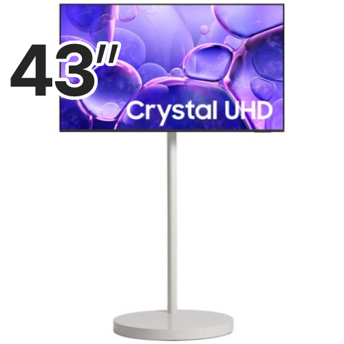 삼성전자 Crystal UHD KU43UF8000FXKR 이동형 패키지 (삼성 무빙 라이트)_이미지