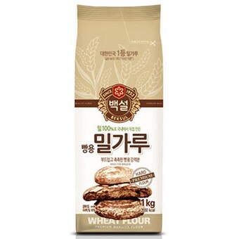 CJ제일제당 백설 빵용 <b>밀가루</b> 1kg