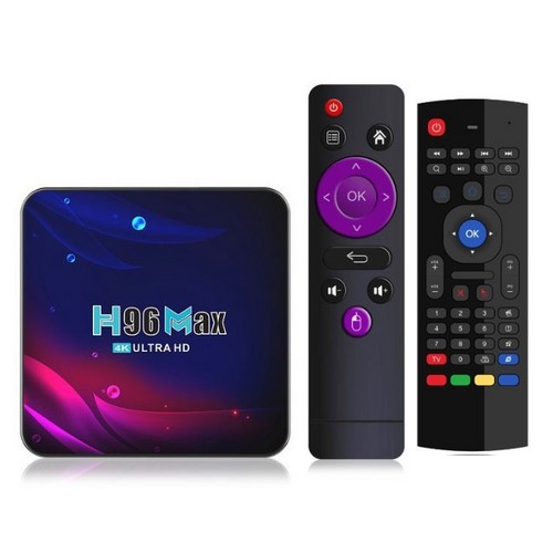 H96MAX V11 안드로이드 TV 박스 + MX3 (해외구매, 4GB+32GB)_이미지