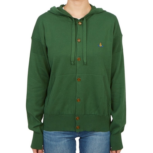 비비안웨스트우드 후드 가디건 3803001W Y000T (M411, 그린)_이미지