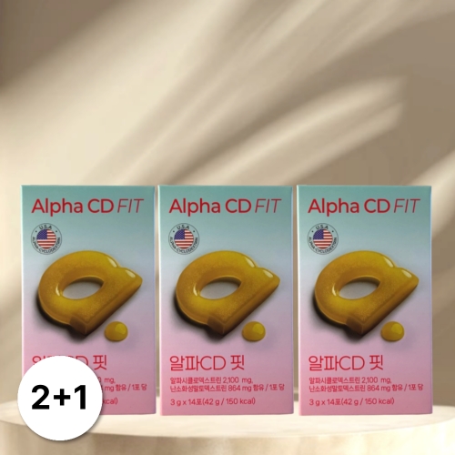 녹십자웰빙 알파CD 핏 3g 14포 (3개)