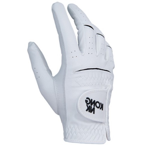 콩앤케이 덧댐 천연 반양피 골프장갑 오른손 (10개)_이미지