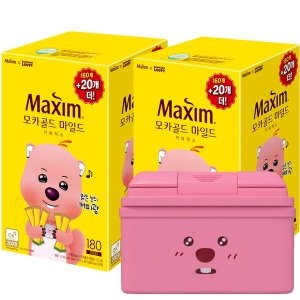 모카골드 마일드 커피믹스 스틱 잔망루피 180개입