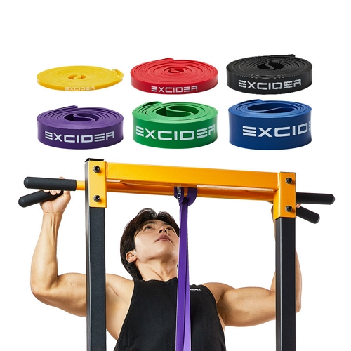 중산물산 엑사이더 풀업밴드 (2단계, 레드)