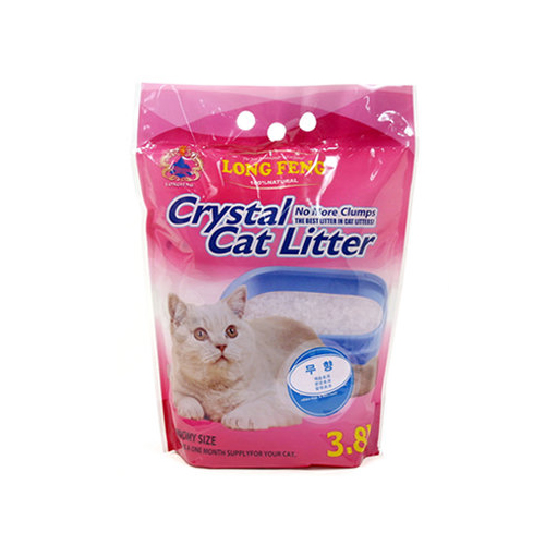 펫모닝 룽펑 크리스탈 모래 무향 3.8L (1개)