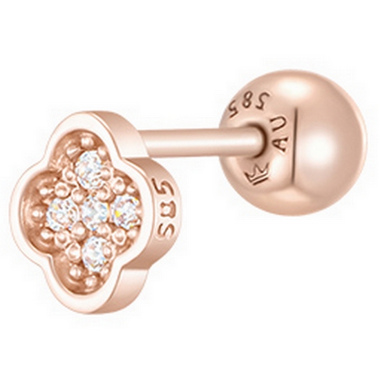 ���̿���Ƽ�� CLOVIA 14K �̱� �Ǿ�� JJCLEQ3BS156R4P00