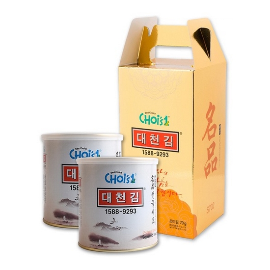 대천김 캔김 명품 선물세트 70g (4개)_이미지