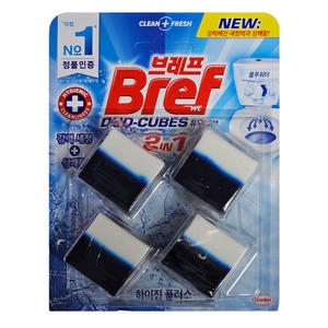 헨켈홈케어 브레프 듀오큐브 하이진 50g 4개입 (1개)