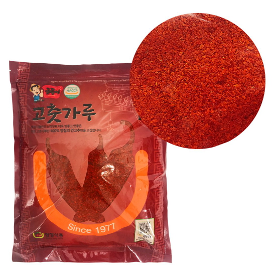 중국산 중간입자 고춧가루 1kg