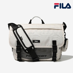 휠라 메시 미듐 메신저백 FS3BCG1002X BLK 스포츠가방