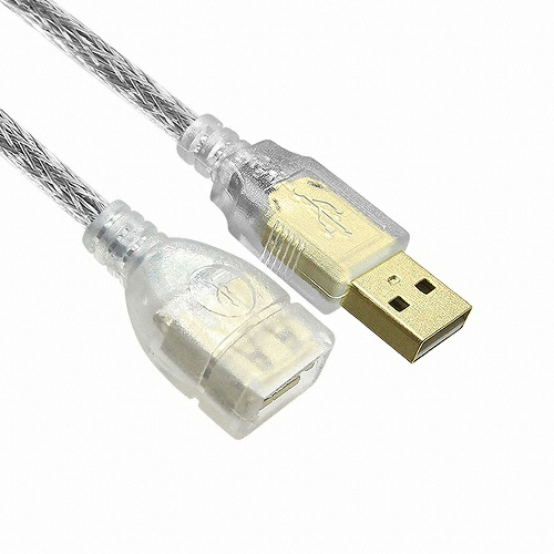 마하링크 USB2.0 Type A 고급형 몰딩 실드 연장 케이블 ML-U2HF (5m)_이미지