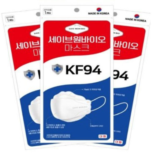 세이브원바이오 황사방역마스크 KF94 대형
