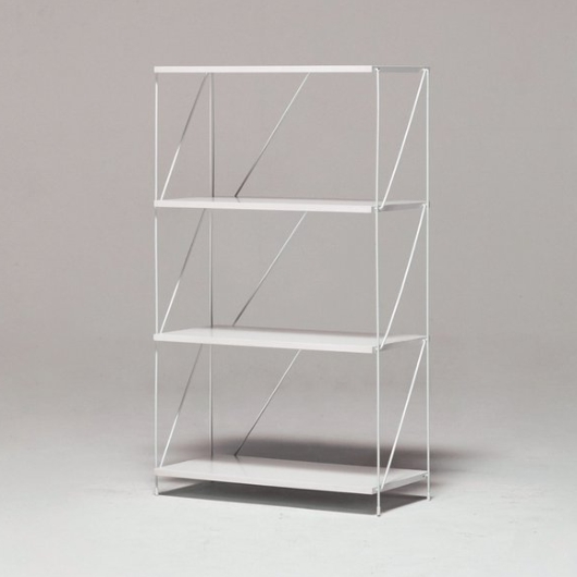 ST1862 스틸프레임 수납 4단 선반장 600