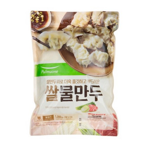풀무원 쌀물만두 1kg (1개)