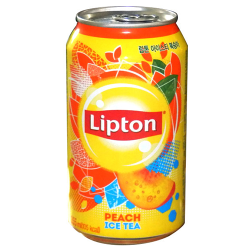 유니레버 립톤 아이스티 복숭아 355ml (12개)_이미지