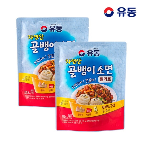 유동 골뱅이 소면 밀키트 320g (9개)_이미지