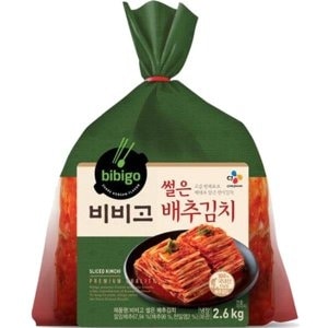 비비고 썰은 배추김치 2.6kg (1개)