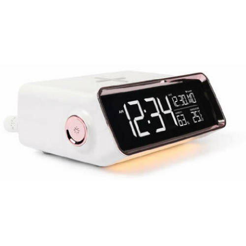 무아스 올 뉴 스마트 무선충전 무드등 알람시계_이미지