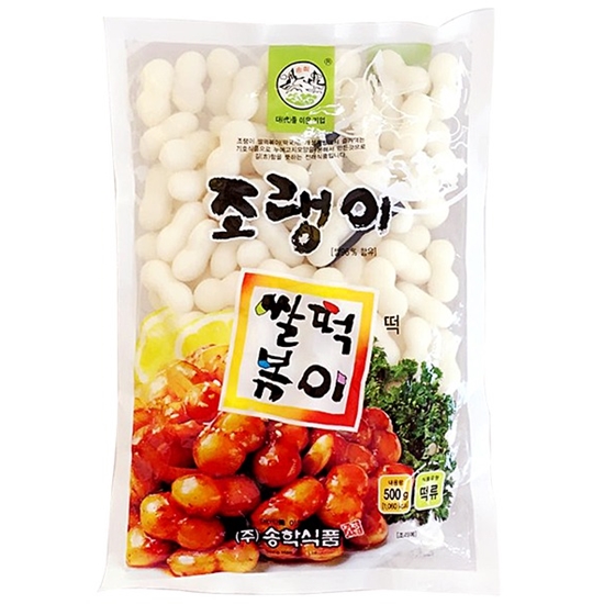 송학식품 조랭이 쌀떡볶이 500g (1개)_이미지