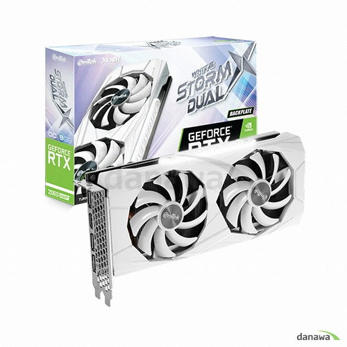 이엠텍 XENON 지포스 RTX 2060 SUPER STORM X Dual OC D6 8GB WHITE
