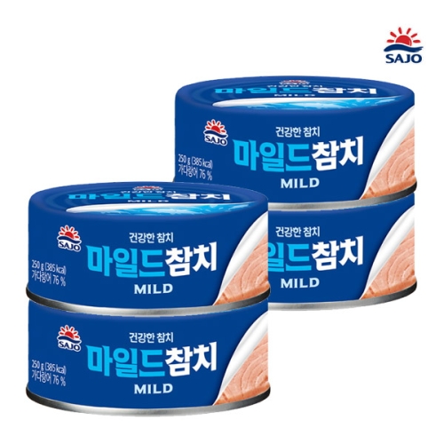사조대림 마일드 참치 250g (4개)