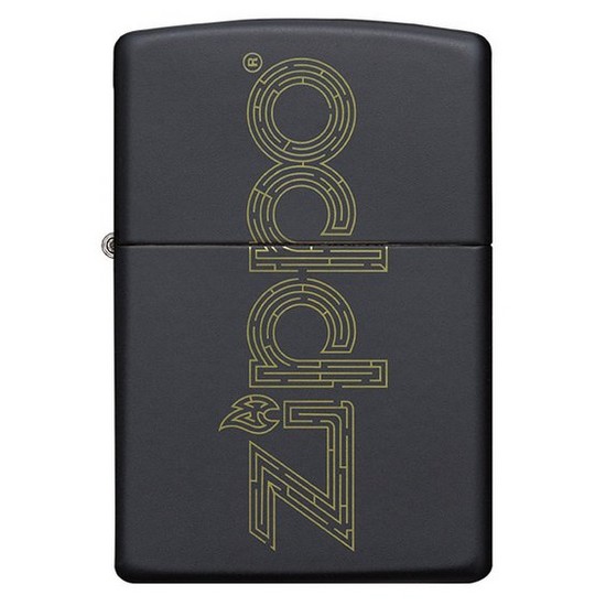 지포(ZIPPO) BLACK MATTE LASER ENGRAVE 49598_이미지