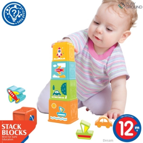 파스텔 파스텔 사각 컵쌓기 블록 놀이 8P huanhe0225 하늘썬별 유아 신생아 감각발달 완구 몽키 굴리기 공굴리기 버블크랩 .._이미지