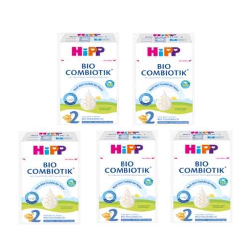 Hipp 힙 콤비오틱 무전분 2단계 600g (해외구매) (5개)