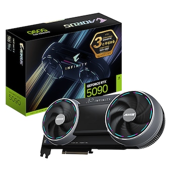 GIGABYTE <b>AORUS</b> 지포스 RTX 5090 INFINITY D7 32GB 제이씨현