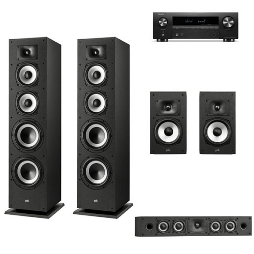 데논 AVR-X580BT + 폴크오디오 XT70 5채널이미지입니다. 누르면 해당 게시물로 새창이동합니다.