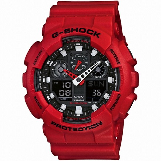 G-SHOCK 빅페이스 GA-100B-4A_이미지